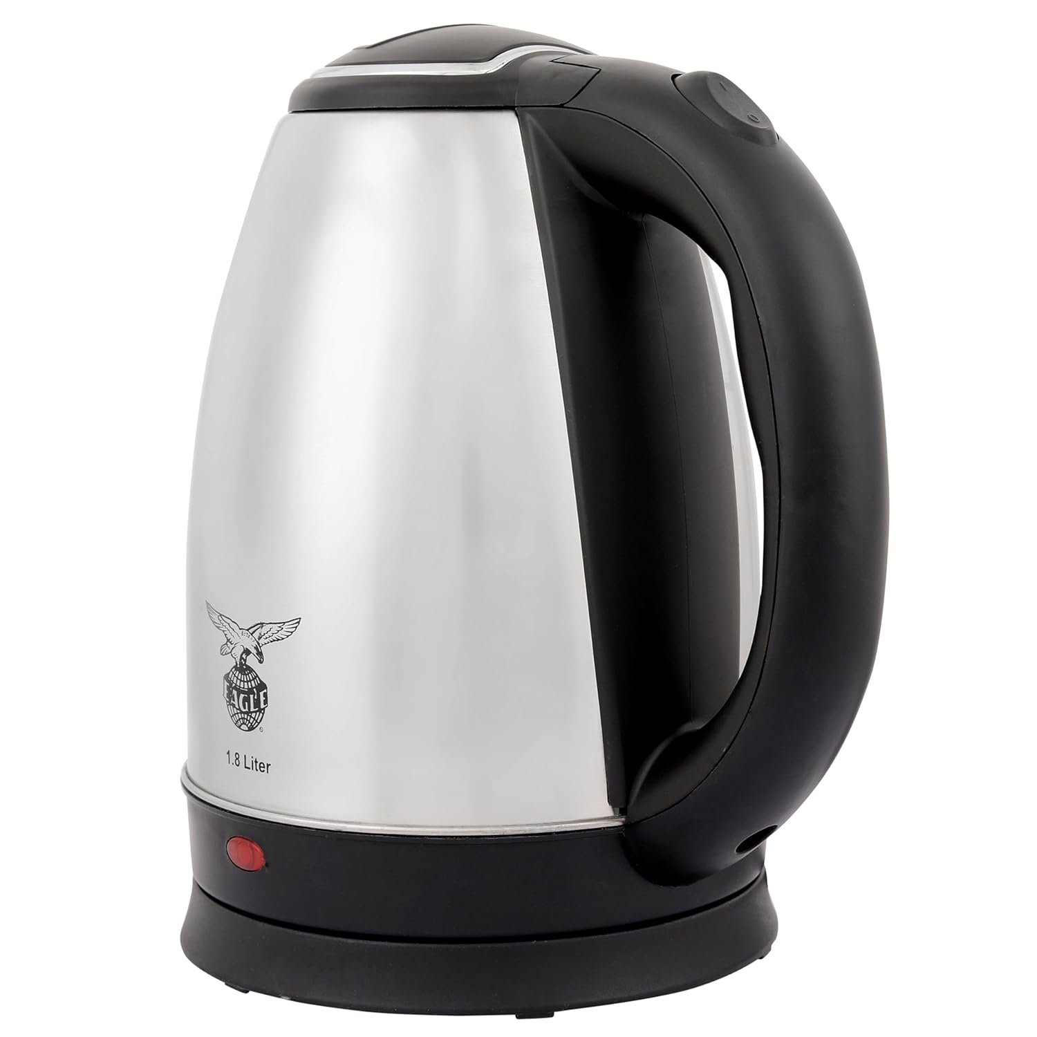 EAGLE Stainless Steel 1500W Auto cut-off facility, LED Indicator & BPA Free 1.8L Beverage Maker (1.8 L, Steel)Electric Kettel