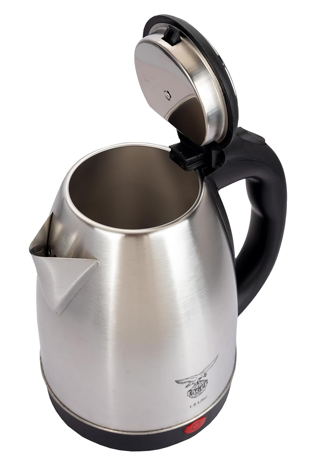 EAGLE Stainless Steel 1500W Auto cut-off facility, LED Indicator & BPA Free 1.8L Beverage Maker (1.8 L, Steel)Electric Kettel