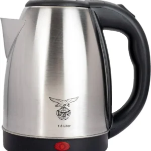EAGLE Stainless Steel 1500W Auto cut-off facility, LED Indicator & BPA Free 1.8L Beverage Maker (1.8 L, Steel)Electric Kettel