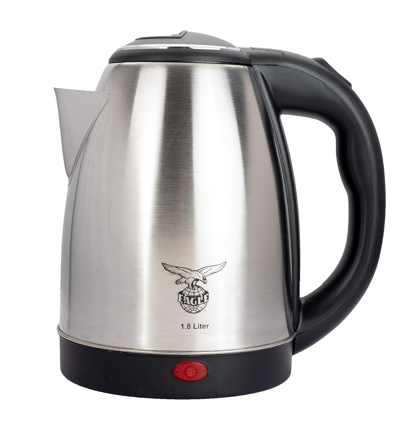 EAGLE Stainless Steel 1500W Auto cut-off facility, LED Indicator & BPA Free 1.8L Beverage Maker (1.8 L, Steel)Electric Kettel