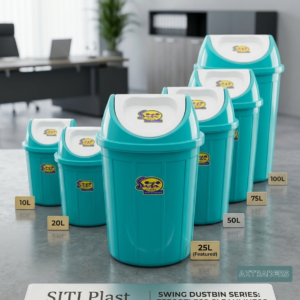 Siti plast swing bin10ltr ,bins ,dustbin ,10ltr to 100ltr