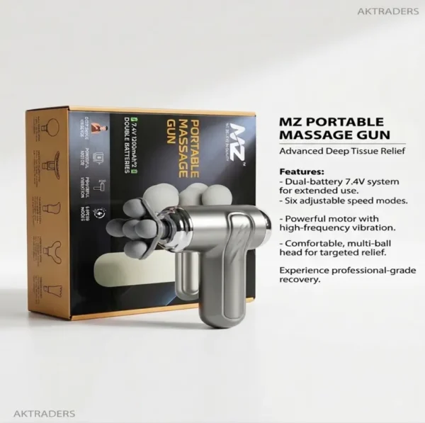 Portable massager gun portable rechargeable massage