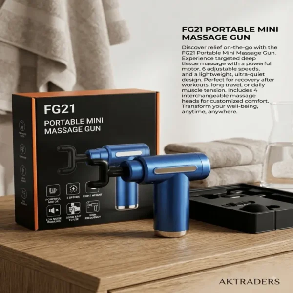 FG21 PORTABLE MINI MASSAGE GUN rechargeable powerful